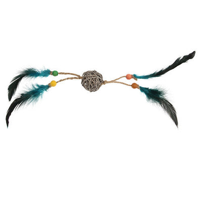 Catch Scratch Rattan y Plumas