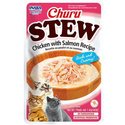 Churu Stew Pollo y Salmon
