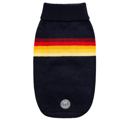 Sweater Retro Azul Marino Extra Small