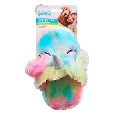 Peluche Pantufla Rainbow Unicornio