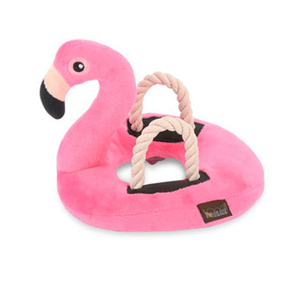 Tropical Paradise Flamingo Float