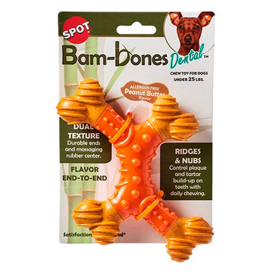 Bam-bones Dental Tipo X 6 Sabor Mantequilla Mani
