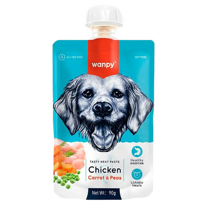 Tasty Meat Paste Chicke with Carrot & Pea 90 gr
