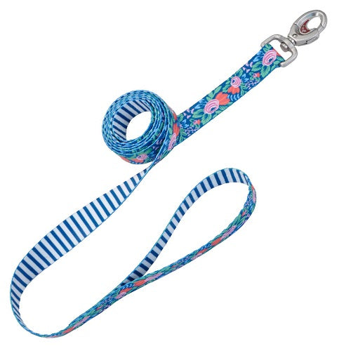 leash_trailla_flower_teal_1