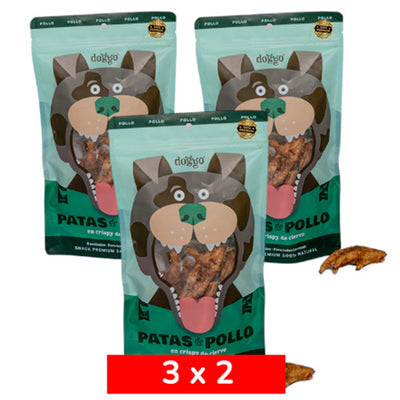 3x2 Doggo Patas de Pollo en Crispy