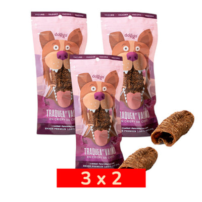 3x2 Doggo Traquea Vacuno en Crispy