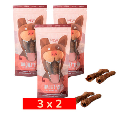 3x2 Doggo Traquea Cerdo en Crispy