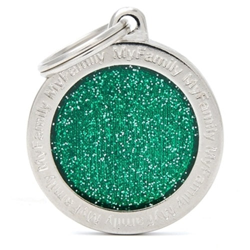 MyFamily_Placa_Para_Mascota_Glitter_Verde_8055960257492.jpg