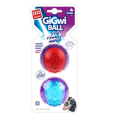 Pelota Squeaker L Naranjo/Rojo