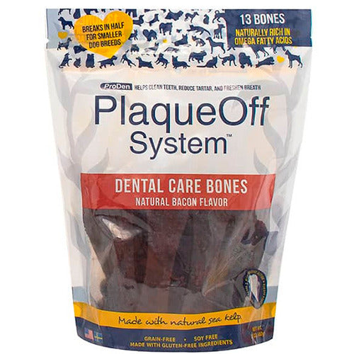 PlaqueOff Dental Bones Sabor a Tocino