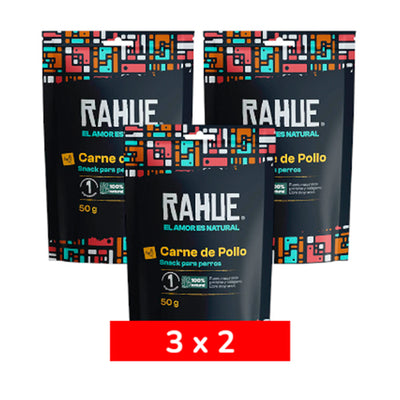 3x2 Rahue Carne de Pollo 50 gr