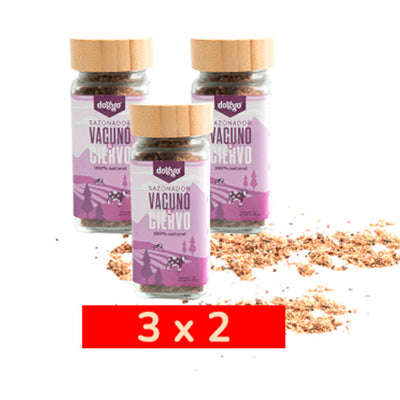 3x2 Doggo Sazonador Vacuno & Ciervo