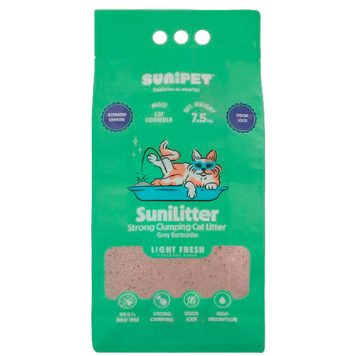 Sunilitter Carbon con Aroma Light Fresh 7.5 Kg