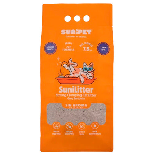 Sunilitter Carbon sin Aroma 7.5 Kg