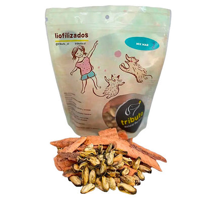 Snack Liofilizado Crudo Mix Mar 100 gr