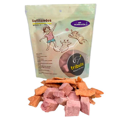 Snack Liofilizado Crudo Mix Salmon Atun 100 gr