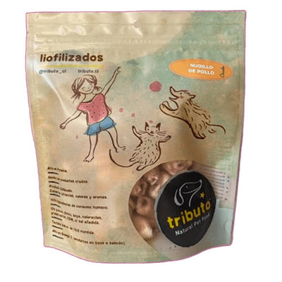 Snack Liofilizado Crudo Nudillo de Pollo 100 gr