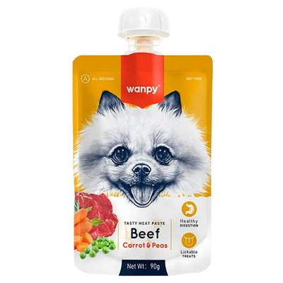 Tasty Meat Paste Beef with Carrot & Pea 90 gr