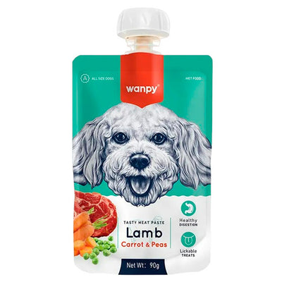Tasty Meat Paste Lamb with Carrot & Pea 90 gr