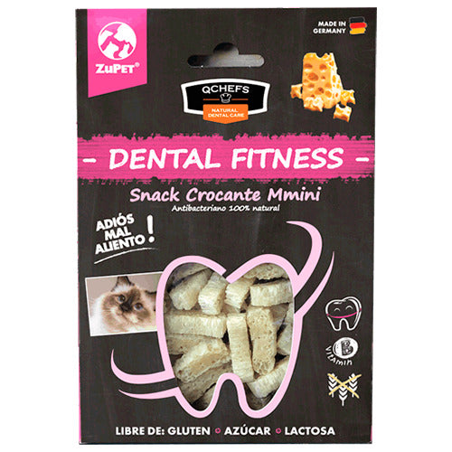 Qchefs Dental Crocante Mmini Gato 60 gr